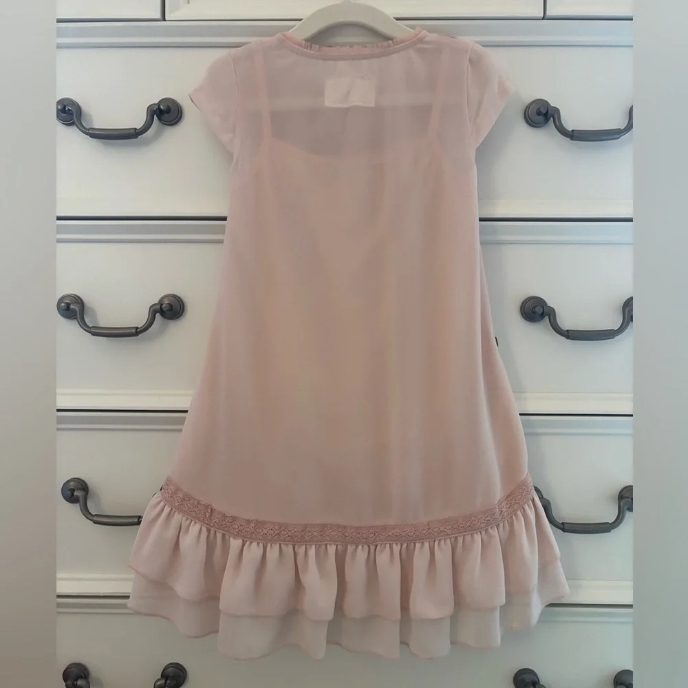 NWT Mia Joy Joyfolie Toddler Girl Lucy Gown Pink Dress Size 2T - Picture 2 of 4